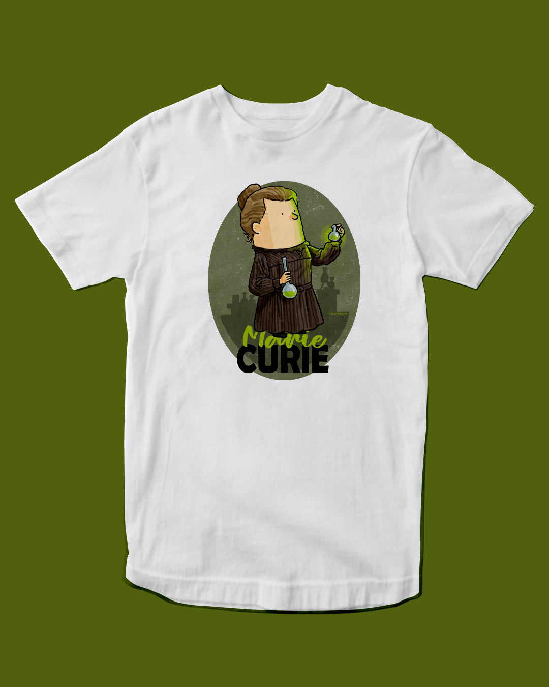 Marie Curie Camiseta UNISEX