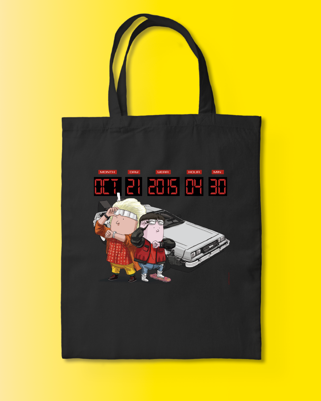 Regreso al Futuro Tote Bag