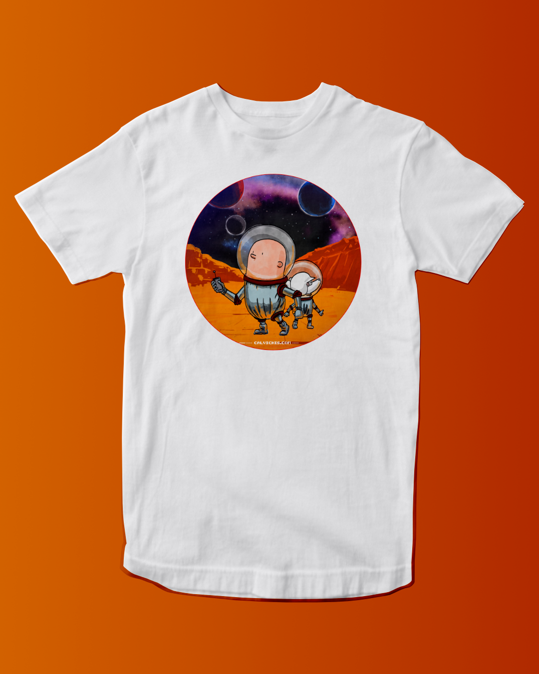 Estamos a Marte Camiseta UNISEX