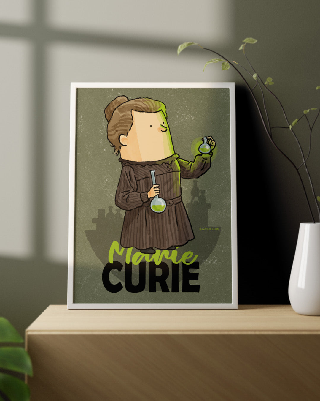 Marie Curie Lámina