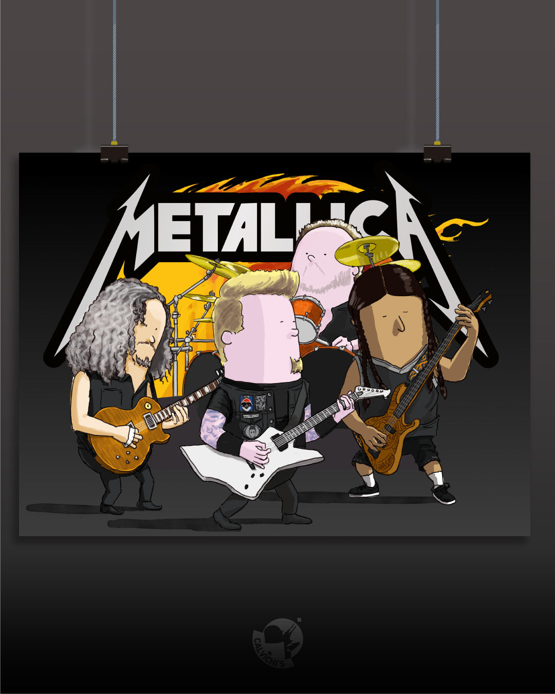 Metallica Lámina
